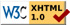 W3C xhtml 1.0